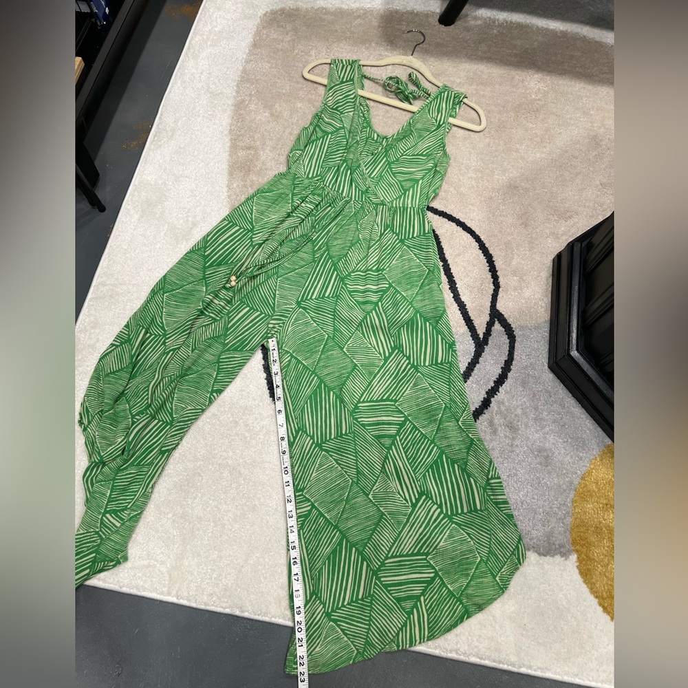 Band of the free romper with pockets and side slits - Picture 6 of 8
